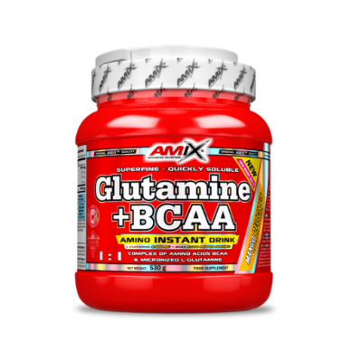 BCAA + Glutamine, poudre, 530 g, Amix