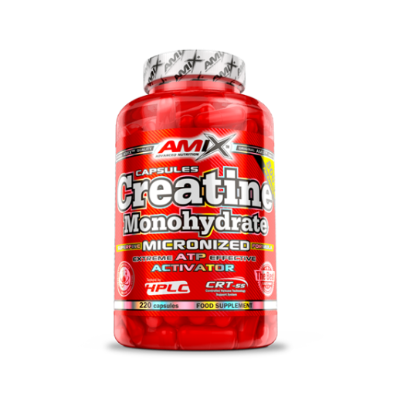 Créatine monohydrate, 220 gélules, Amix