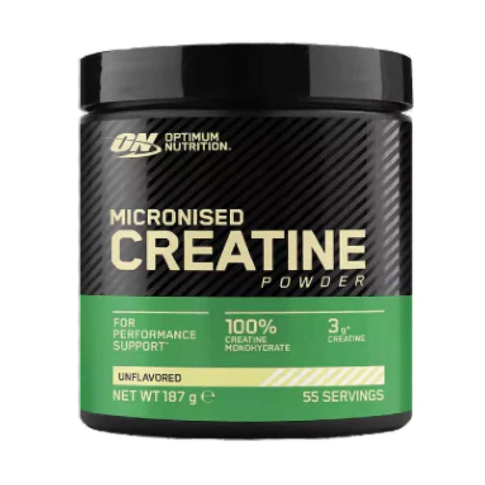 Créatine Micronisée en poudre, 187 g, Optimum Nutrition