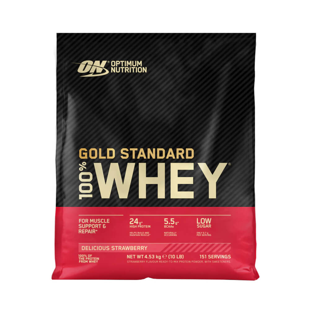 Whey Gold Standard 100%, poudre, 4,53 kg, Optimum Nutrition