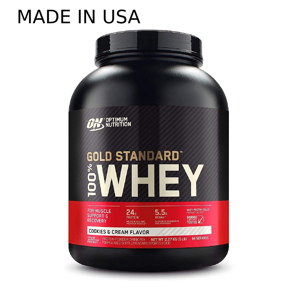 100% Whey Gold Standard, poudre, 2,27 kg, Optimum Nutrition